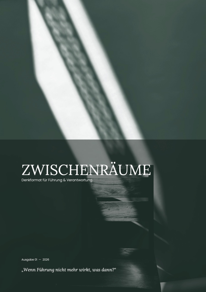 ZWISCHENRÄUME – Ausgabe 01, 2026